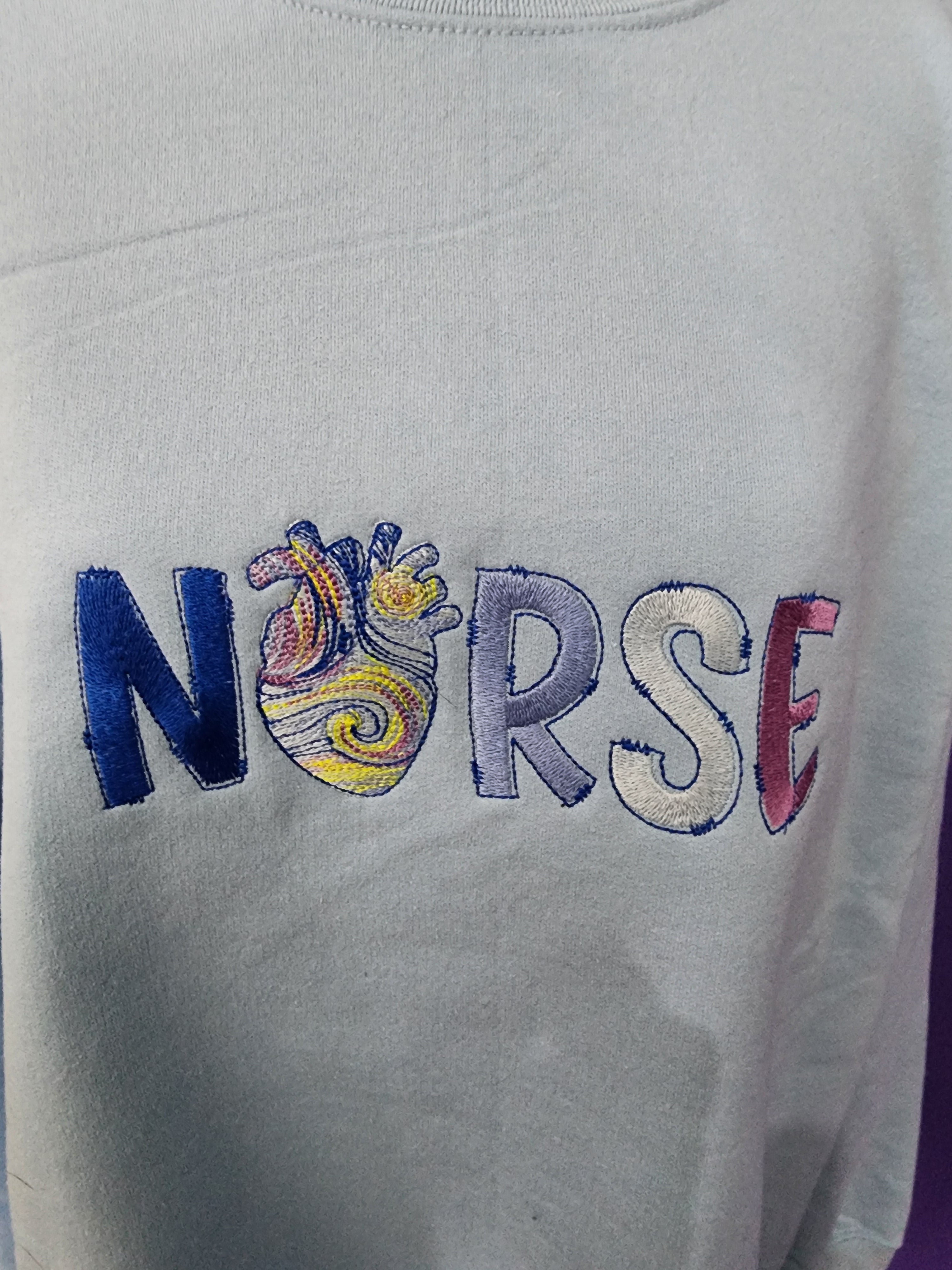 VanGogh Inspired Heart Nurse Hoodie