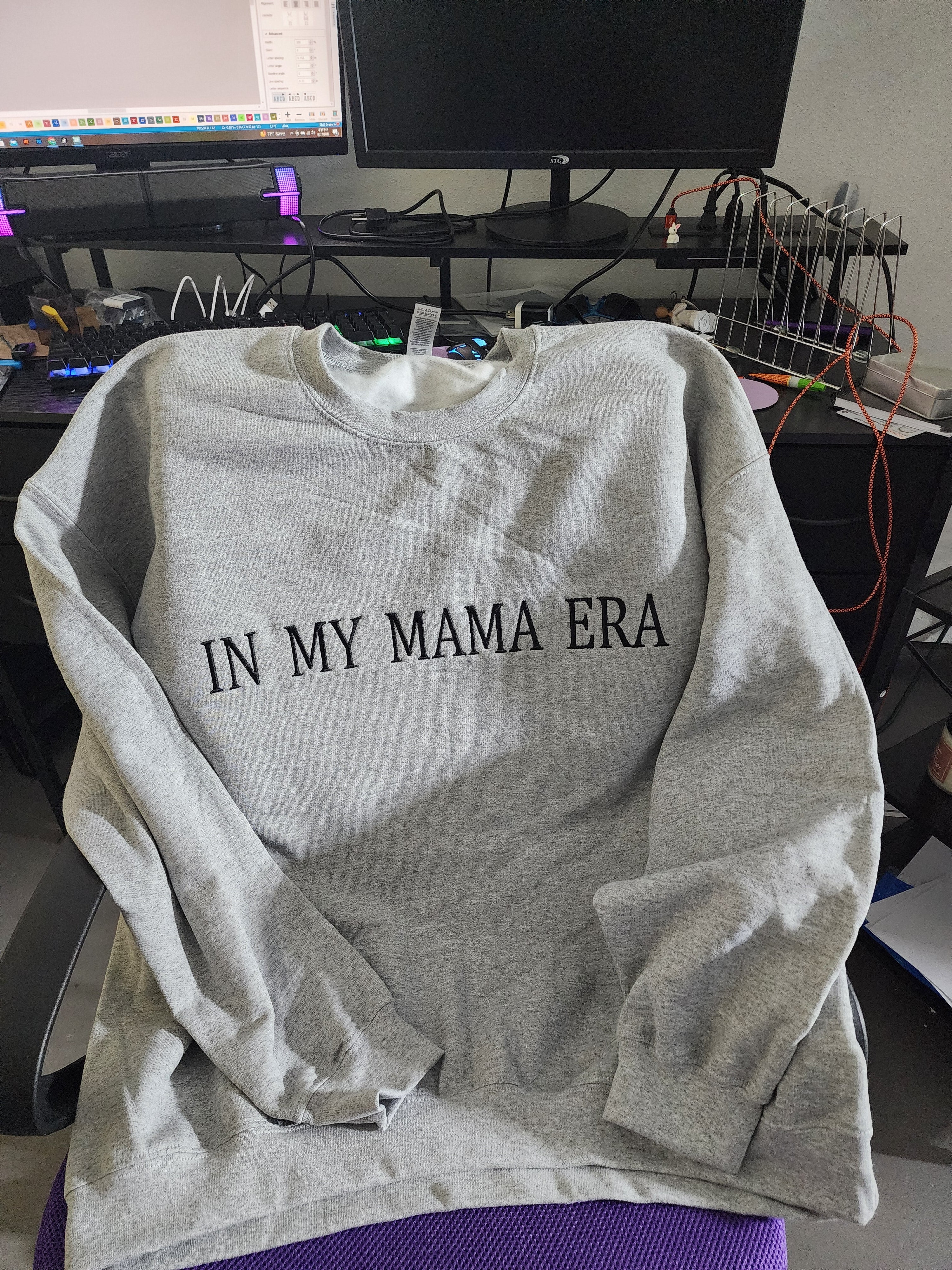 "In My Mama Era" Crewneck