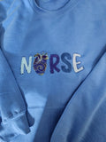 Van Gogh Inspired Heart Nurse Tee
