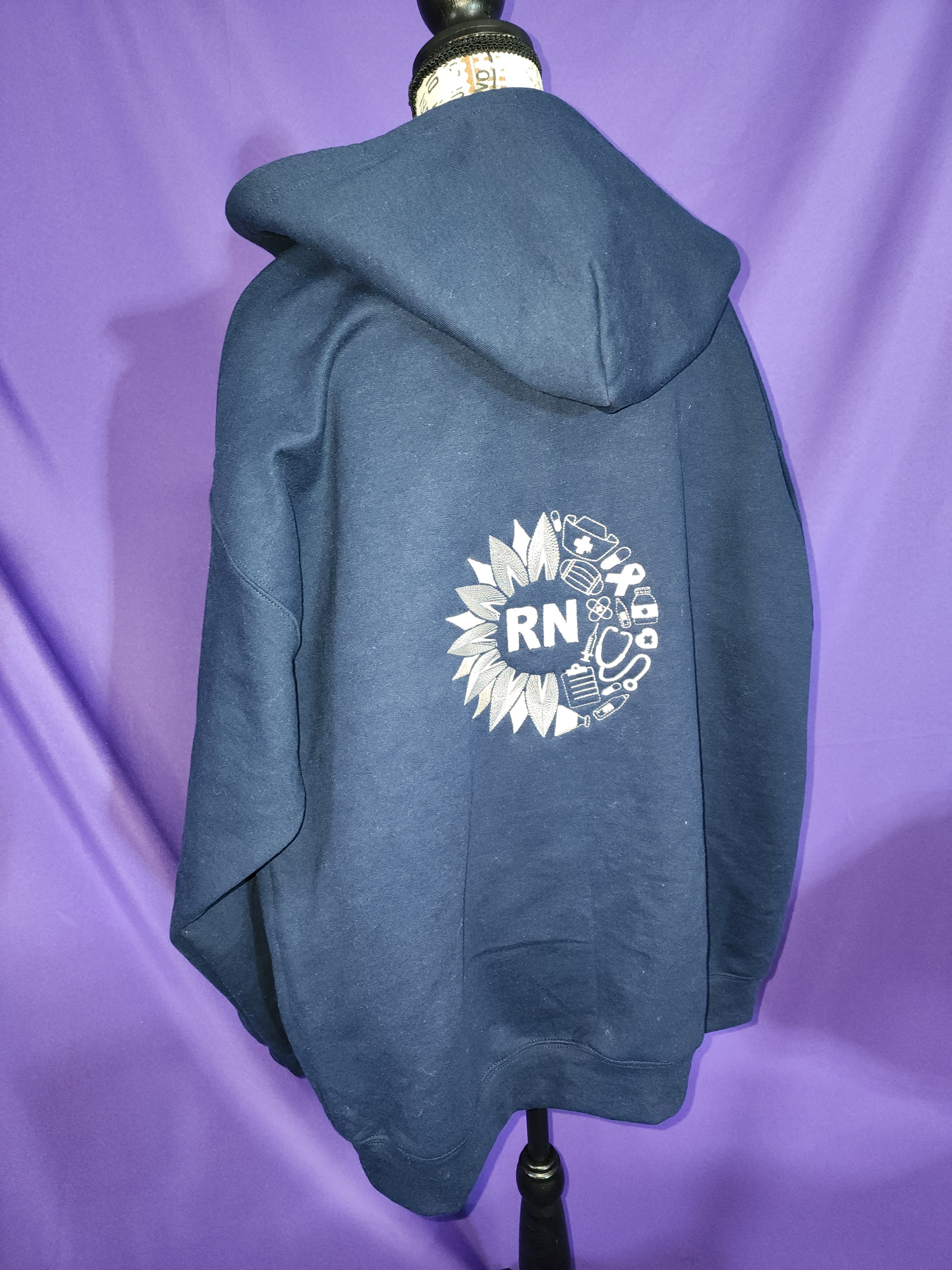 RN Embroidered Sweatshirt