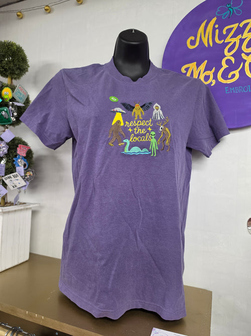 Cryptid--Respect The Locals Tshirt