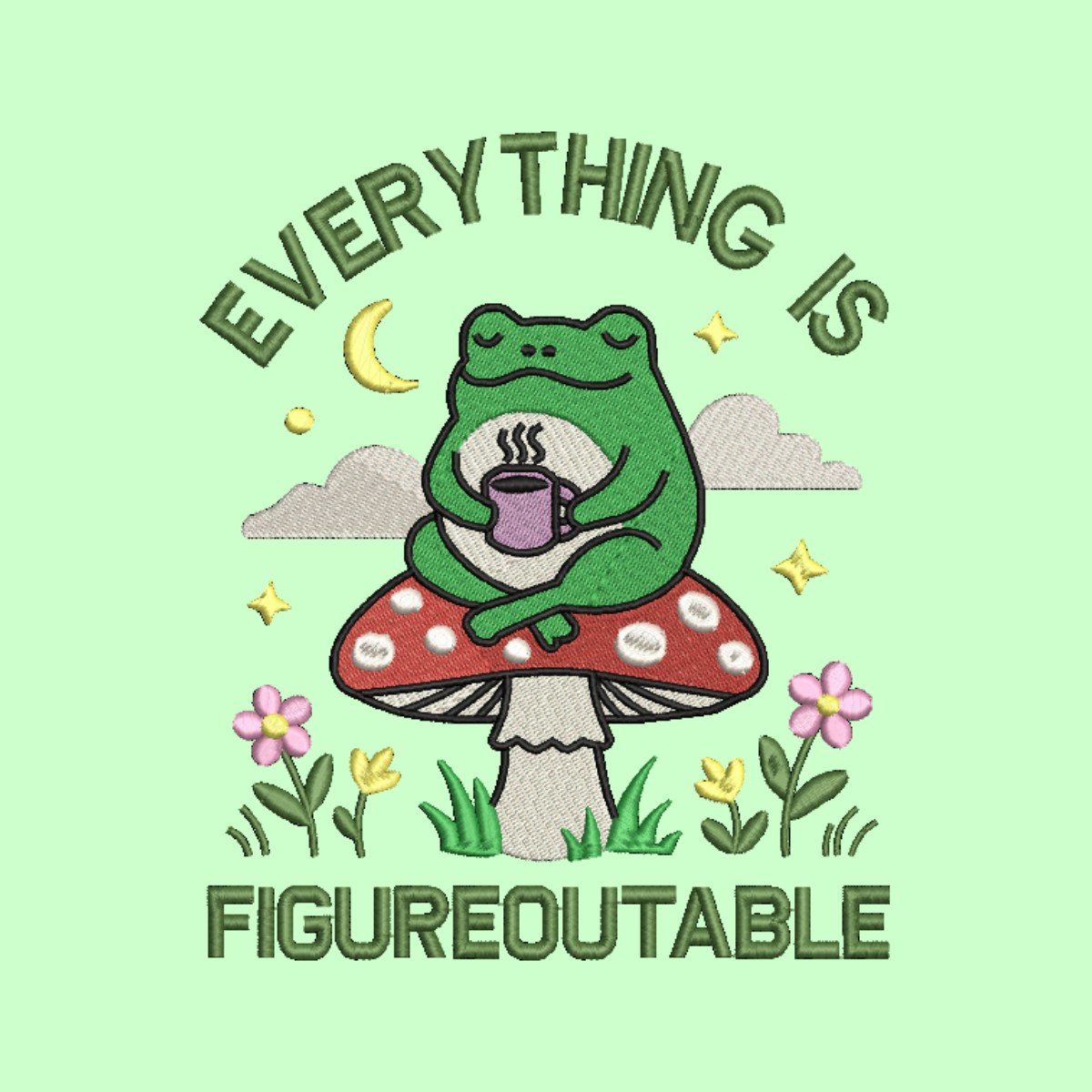 Everything Is Figureoutable Crewneck Sweatshirt