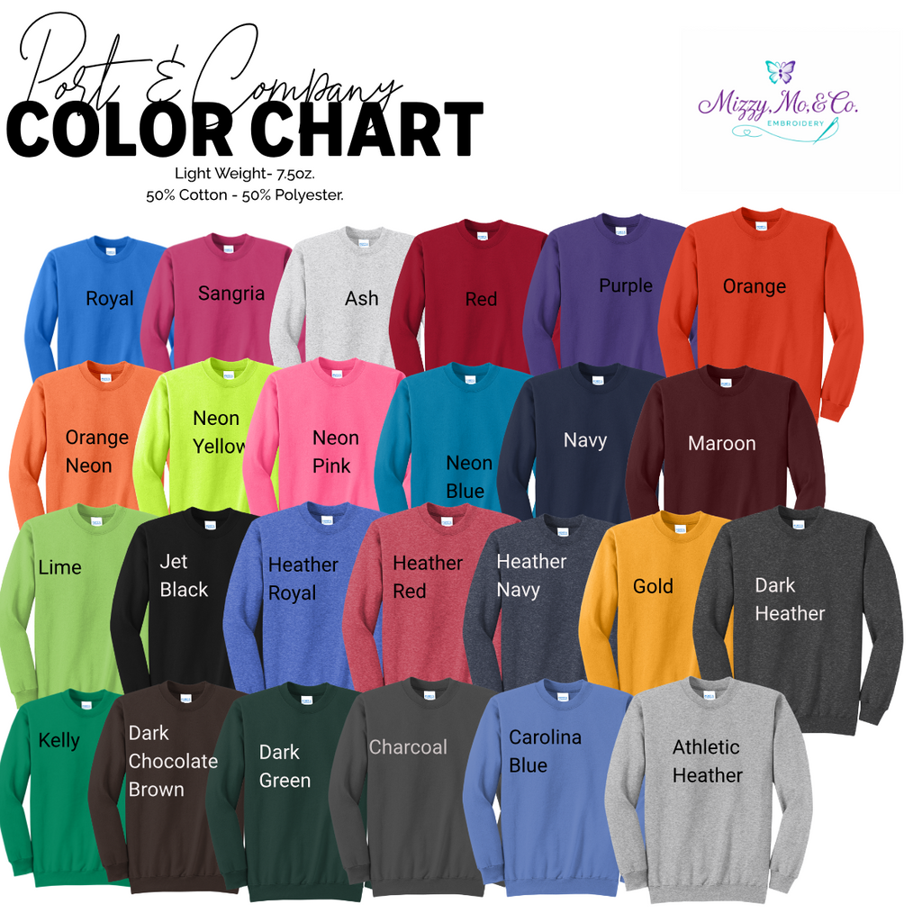 She Doesn't Even Go Here Goose Crewneck Sweatshirt