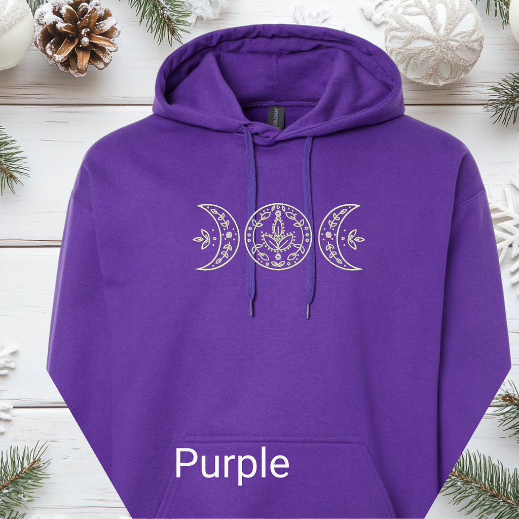 Triple Moon Goddess Hoodie