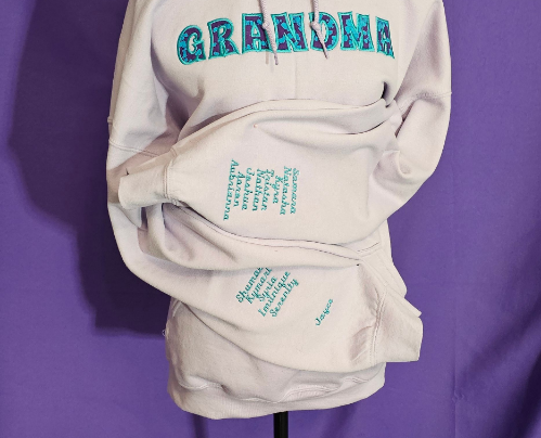 Add Sleeve Embroidery