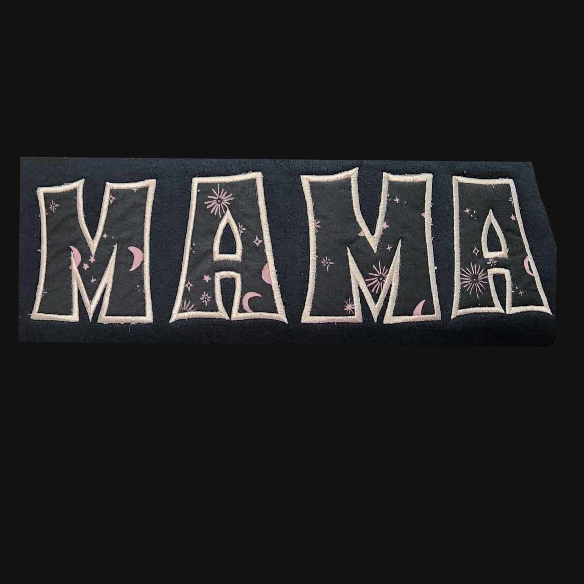 Celestial Mama Applique Crewneck