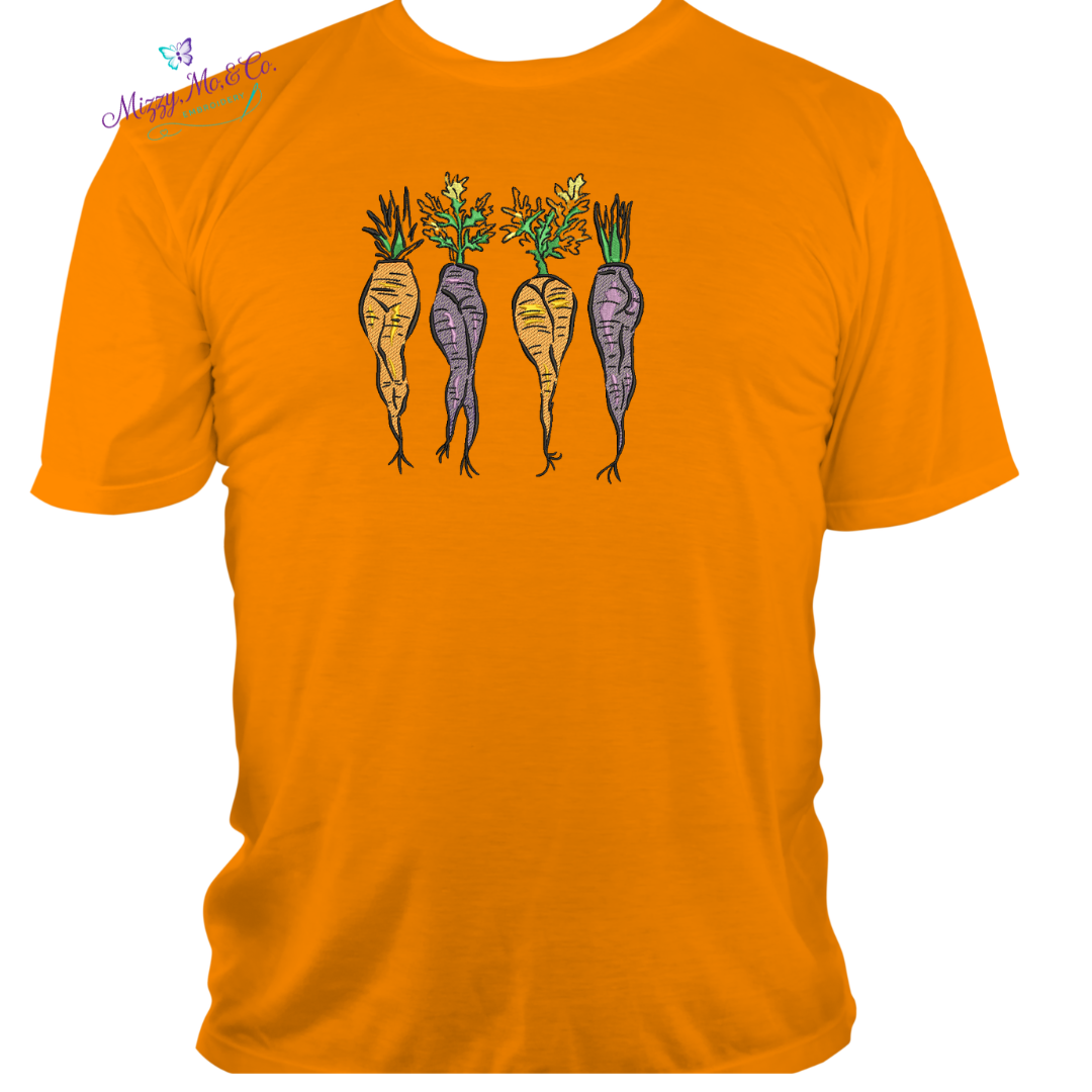 Carrot Legs Embroidered Tshirt