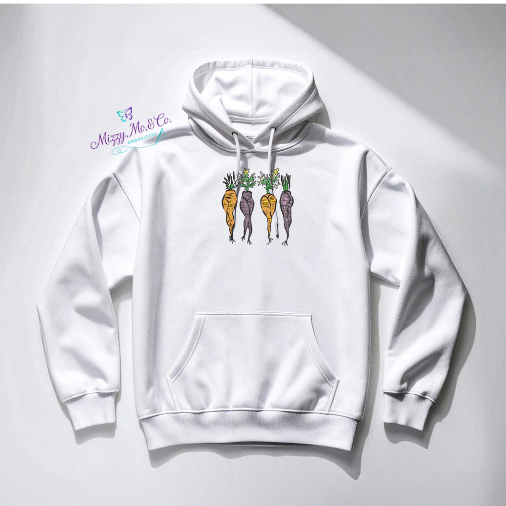 Carrot Legs Pullover Hoodie