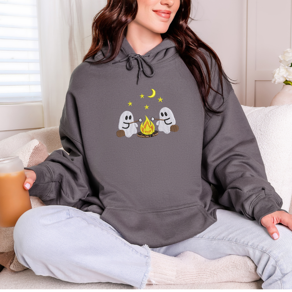 Ghost Campfire Pullover Hoodie--Adult sizes