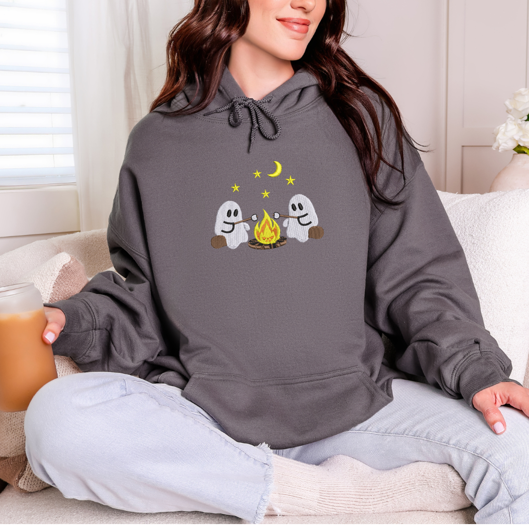 Ghost Campfire Pullover Hoodie--Adult sizes
