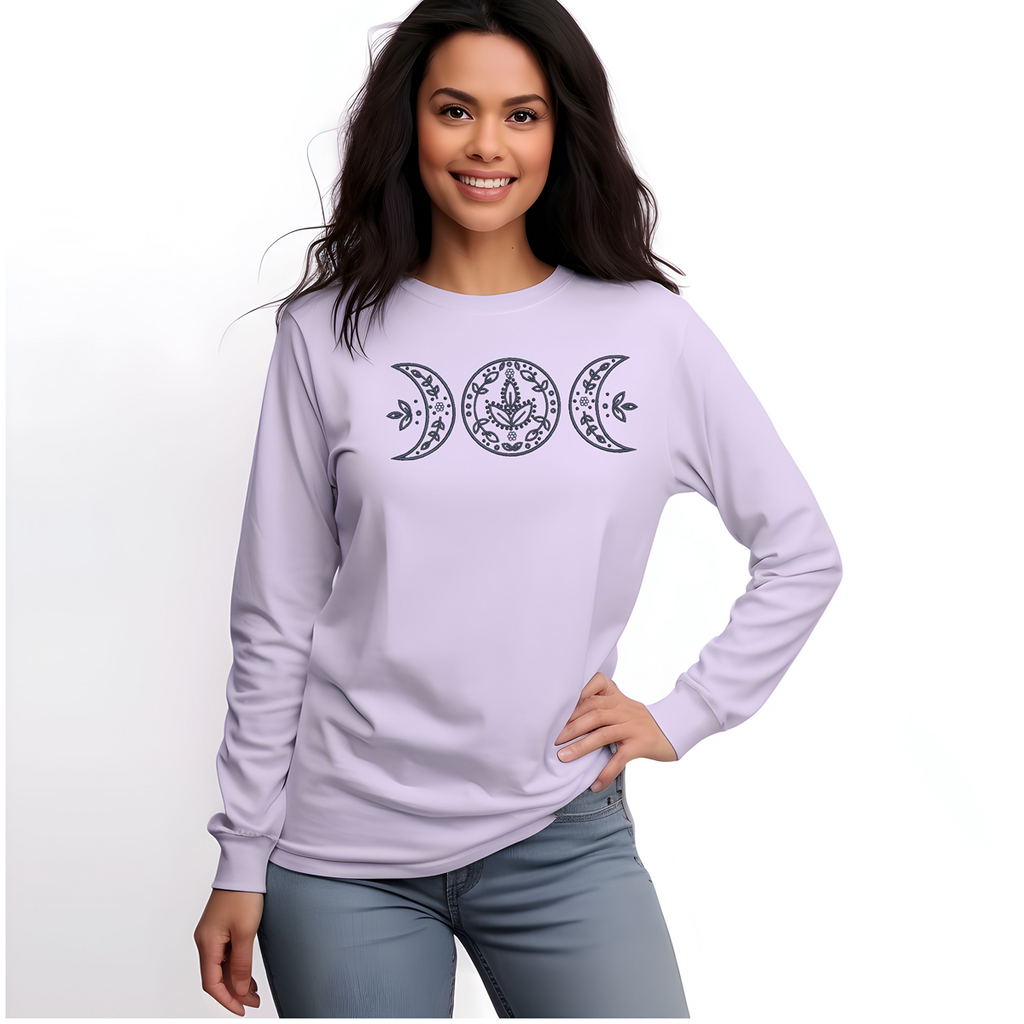 Triple Moon Long Sleeve Tee
