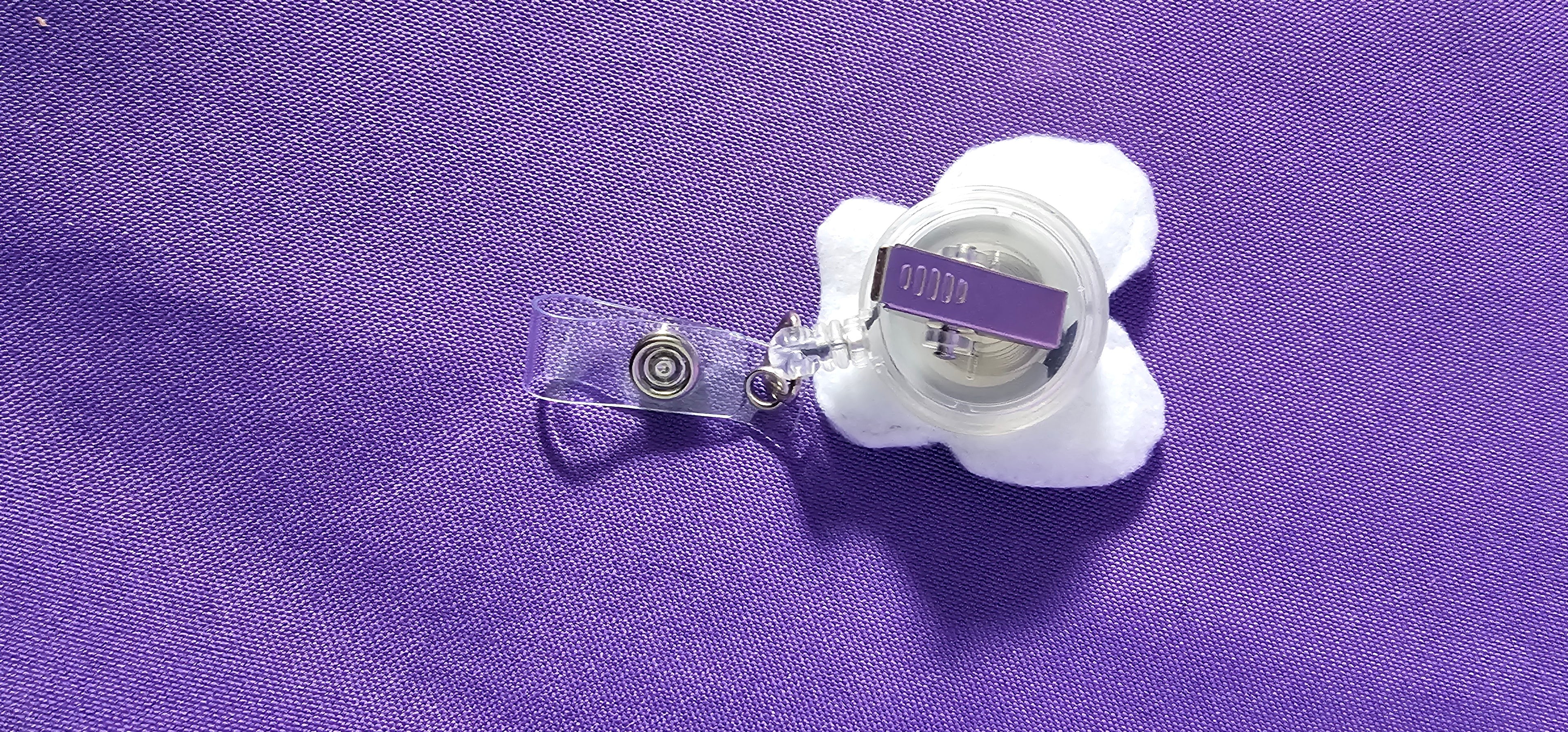 Coquette Stethoscope Badge Reel